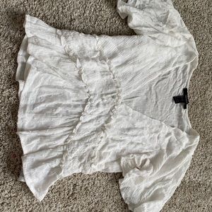 White Sleeved Top